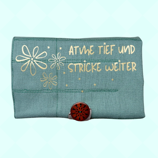 Nadeltasche Stricke weiter